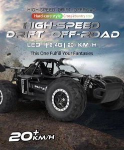 2025 RC Drift Car 1:16 2WD Off-Road Vehicle with LED, Gift for Boys & Kids - Picture 1 of 27