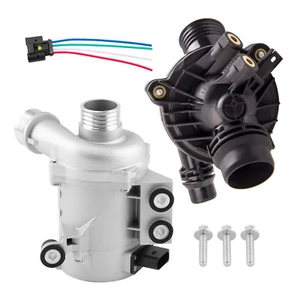 Water Pump W/thermostat & Bolt for BMW 325i/325xi/X3/X5/Z4 11537544788 - Picture 1 of 12