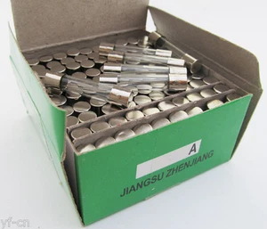 100 piezas fusibles de soplado rápido de vidrio 6x30 6 mm x 30 mm 250 V F0,25A-F25A fusibles de soplado rápido - Imagen 1 de 2