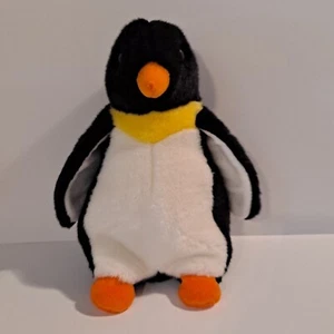 Vintage TY Penguin Waddle 1998 Plush Stuffed Animal Floppy 11" Inch Toy VTG - Picture 1 of 8