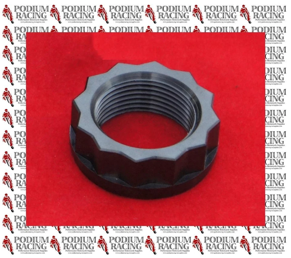TUERCA EJE DELANTERO TITANIO NEGRO DUCATI MULTISTRADA 620 1000 1100 12 PUNTOS 74810141A Foto 1 de 1