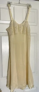 Vintage Seamprufe Nylon und Spitze Oberteil Negligee Nachthemd 1950er Jahre siehe Bild Durchschnitt 34 - Bild 1 von 5