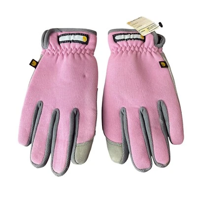 Carhartt Women's Spandex Quick Flex Work Gloves Rose Gray - Image 1 of 4