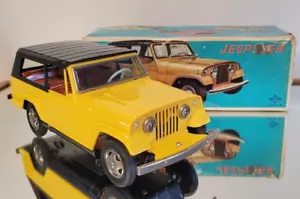 Daiya '67/68 Jeepster Fully Functioning Battery Powered MINT BOXED! - Picture 1 of 12