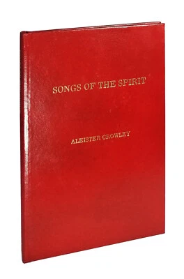 Aleister Crowley - Songs of the Spirit - Hardcover - Gordon Press 1974 - 1/200 - Image 1 of 2
