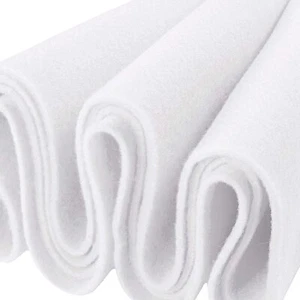 FabricLA | Acrylic Felt Fabric 72" Wide 1.6mm Thick | by The Yard | White