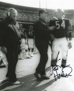 Signed Autographed TOM HICKS Chicago Bears 8x10 Photo - w/COA - Picture 1 of 1