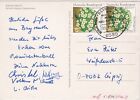 1991 Niemcy kartka wysłana z Bayreuth do Lipska