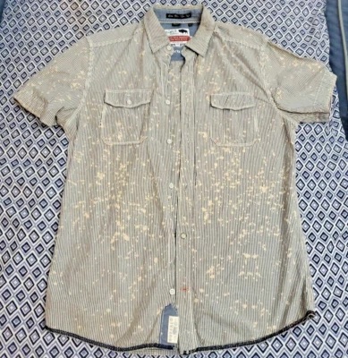 Buffalo David Bitton Long Sleeve Button Down Shirt Men's Size M  - Image 1 of 4