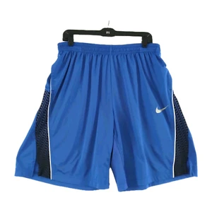 Pantaloncini Nike Uomo Extra Large Blu Dri-Fit Joggers Atletici Baseball Activewear - Foto 1 di 10