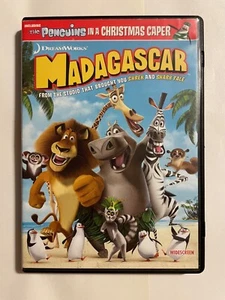 Madagascar 2005 DVD DreamWorks Animation Family/Kids Movie Used-Very Good!! - Picture 1 of 4