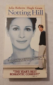 Notting Hill VHS - Screening Promo Demo - Julia Roberts Hugh Grant (1999) - Imagen 1 de 5