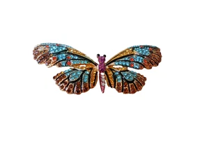 Stunning Butterfly Brooch (3.05 inches) New - Picture 1 of 1