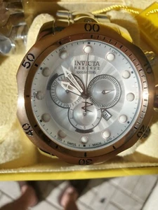 Invicta Reserve Venom #0359 Swiss Made Bracelet Not Leather Band - Picture 1 of 7