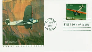 #3142p Ford Tri-Motor 32c Aircraft Fleetwood FDC First Day of Issue 1997 - Picture 1 of 2