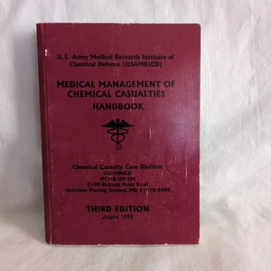 Medical Management of Chemical Casualties Handbook 3 Edition 1999 - Picture 1 of 9