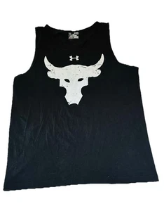 XL Mens Under Armour Project Rock Brahma Bull Original Release Tank Top Shirt - Picture 1 of 4