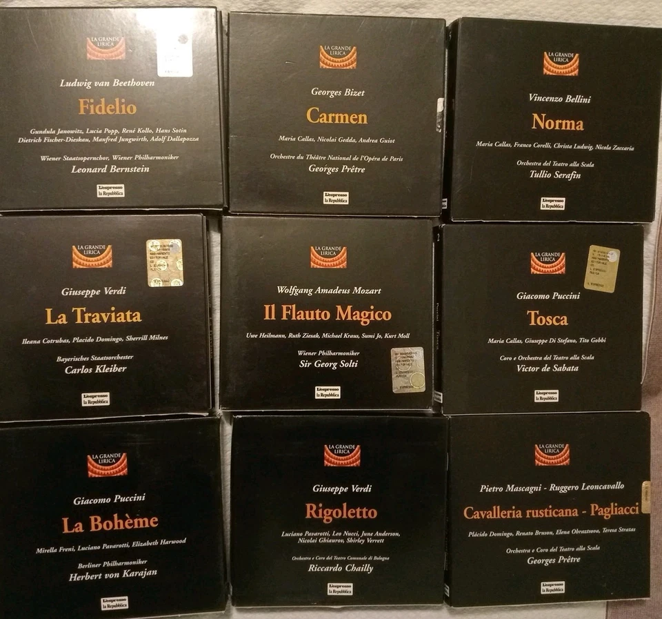 CD + Libretto La Grande Lirica da L Espresso  - Immagine 1 di 4