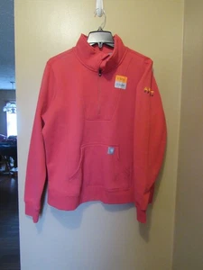 NEW WOMEN'S LARGE ARIAT REBAR FUNNEL CREWNECK SWEATSHIRT - Picture 1 of 4