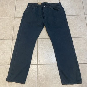 Jeans Levi's 501 '93 rectos Big E para hombre 36X30 grisáceo desteñido azul de mezclilla nuevos de lote A23 - Imagen 1 de 16