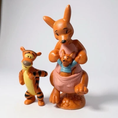 Disney Winnie the Pooh Tigger & Kanga & Roo 3" canguro juguete figura adorno de pastel Foto 1 de 4