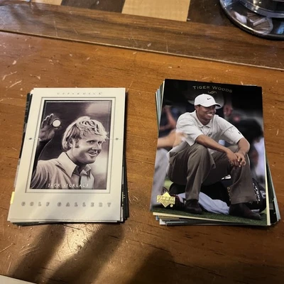 Лот из 30 звездных карт для гольфа - Тайгер Вудс и Джек Никлаус (разнообразие) - Изображение 1 из 3