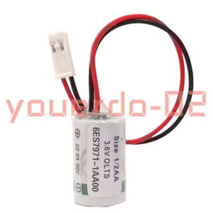 1 PC New for Siemens PLCS7-300 Module Battery 6ES7971-1AA00-0AA01/2AA 3.6V - Picture 1 of 6
