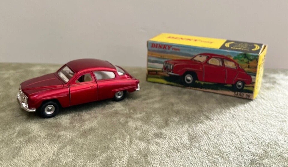 Dinky Toys No. 156 SAAB 96 Superb Pristine Mint Example in Original Box! - Image 1 of 4