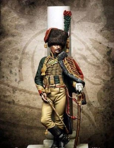 Kit Modelo Resina 1/24 Guerras Napoleónicas Cazador Francés Sin Pintar - Imagen 1 de 1