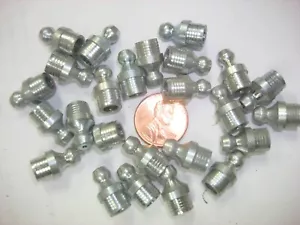 NEW! lot of 25 small press in grease zirks fittings 5/16" hole fit - Picture 1 of 2