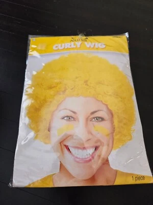 Party City Yellow Costume Wig for Adults & Children - Image 1 of 2