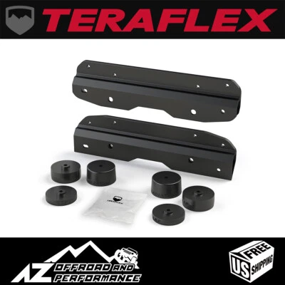 Suportes de realocação de pneus sobressalentes TeraFlex para Jeep Wrangler JL/JLU 1909200 18-25 - Imagem 1 de 3