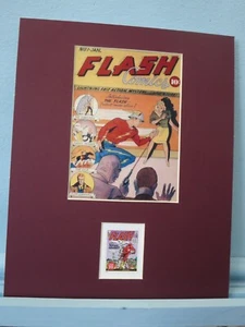 DC Comics Hero The Flash & his own Stamp - Picture 1 of 1