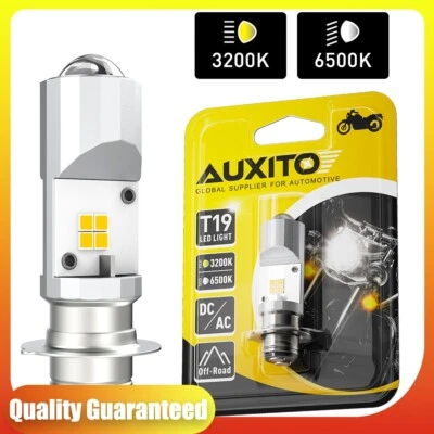 Светодиодная лампа для фары мотоцикла T19 P15D дальний/ближний свет суперяркая высокая мощность - Изображение 1 из 4