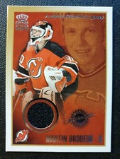 2002-03 Crown Royale Jerseys 10 Martin Embrodeur #205/511