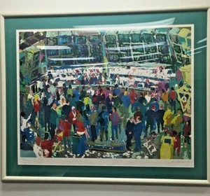 Leroy Neiman "Chicago Options"1990 HAND SIGNED Custom Frame Excellent condition - Picture 1 of 9
