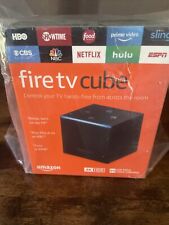 Amazon Fire TV Cube 4K Streaming Media Player with Alexa 1st Gen NEW Sealed Box
