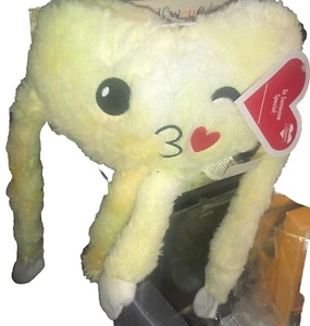 Valentines/B-Day 20” Yellow Heart Plush Cute Soft Attachable Stuffed Animal-NEW - Picture 1 of 2