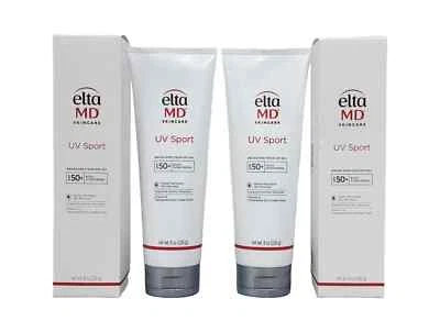 Elta MD UV Sport Amplio Espectro FPS 50 226g 8oz Cada uno (Paquete de 2) - Nuevo En Caja Foto 1 de 3