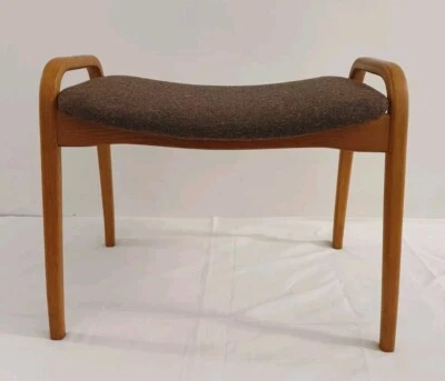 🔶️60s YNGVE ECKSTROM SWEDESE LAMINO FOOT STOOL SCANDINAVIAN DANISH MODERN MCM - Image 1 of 4