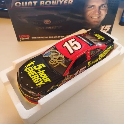 2014 Clint Bowyer Autographed #15 5 Hour Energy. Nascar 1:24 Diecast Toyota  - Image 1 of 4