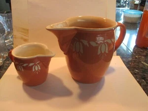 Vintage Villeroy & Boch "Saxony" Pitcher & Creamer - Picture 1 of 5