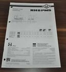 1990 O&K RH 8 PMS Baggerbagger Technische Daten Broschüre Prospekt