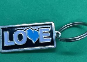 Portachiavi Michigan Love ricordo di stato SPEDIZIONE GRATUITA - Foto 1 di 2