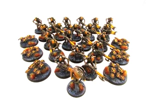 Citadel / Warhammer 40k Plastic Chaos Necron Indomitus Warriors - Picture 1 of 14