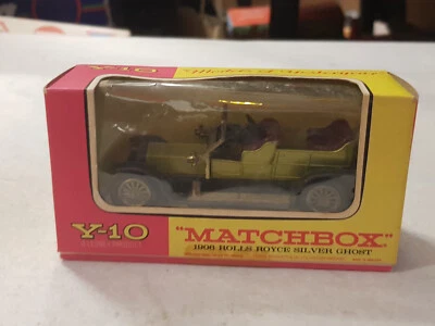 Matchbox Models of Yesteryear: Y-10 Rolls Royce Silver Ghost OVP - Bild 1 von 3