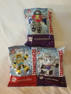 Figuras de acción Wendy's Transformers 35 aniversario 2019 Hasbro lote de 3 - nuevas  Foto 1 de 4