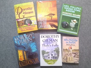 LOT OF 6 Dorothy Gilman Hardback Paperback Mystery Books Mrs Pollifax mixed - Picture 1 of 1