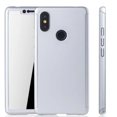 Custodia Cellulare Protettiva per Xiaomi Mi 8 SE Full Cover Display Casi Argento - Immagine 1 di 4