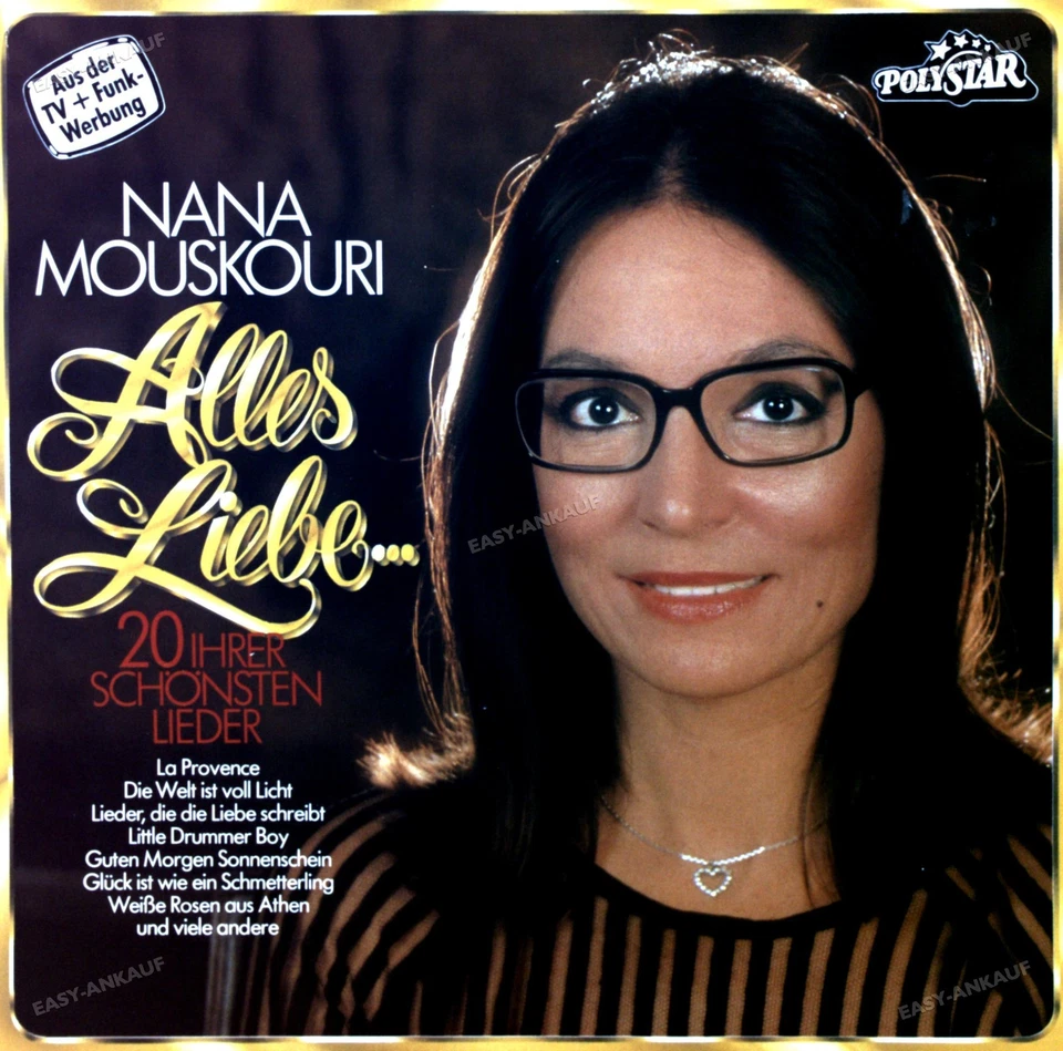 Nana Mouskouri - Alles Liebe... 20 Ihrer Schönsten Lieder LP (Still Sealed) ` - Image 1 of 1